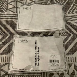 Vera Bradley 20 packs of 2 pack mask filters